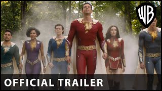 Shazam Fury of the Gods – Official Trailer 1 – Warner Bros UK amp Ireland [upl. by Odysseus]