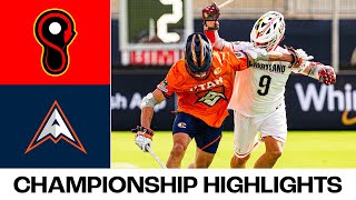 Maryland Whipsnakes vs Utah Archers Full Championship Highlights [upl. by Eserehc]