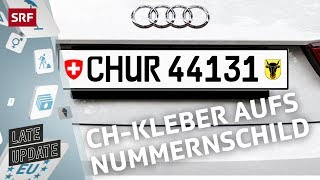 CHKleber auf dem Nummernschild  Late Update mit Michael Elsener  Comedy  SRF [upl. by Nykal]