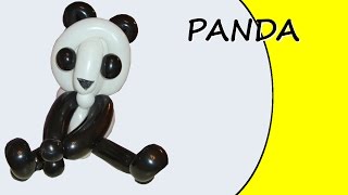 Palloncino modellabile  Panda  Sculture di palloncini LA FLO [upl. by Johann]