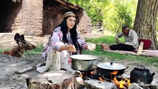 Iranian Cooking  Experience Authentic Village Life in Iran [upl. by Cordi]