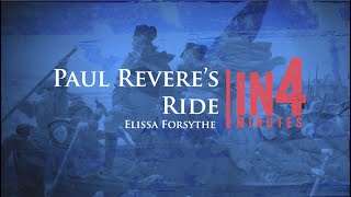 Paul Reveres Ride The Revolutionary War in Four Minutes [upl. by Otes]