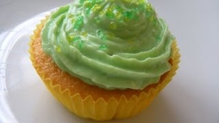 ZitronenWaldmeisterCupcakes LemonWoodruffCupcakes [upl. by Grantland]