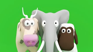 Sonidos de los animales para niños y mas  Tinyschool Español [upl. by Anirtak]