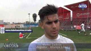 Víctor Cedrón quotLa disputa por el primer lugar tiene que ser de nosotrosquot [upl. by Ginger]