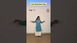 सीखिए  Garba Dance Steps  shorts dance garba navratri trending tutorial easy viralvideo [upl. by Janerich]