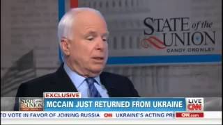 Sen John McCain Russia Is A Gas Station Masquerading As A Country [upl. by Ahsekan]