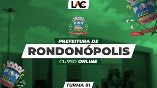 Prefeitura de Rondonópolis  Curso EAD [upl. by Yniffit]