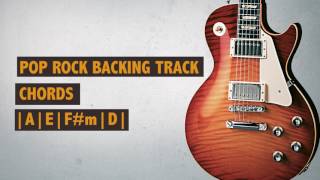 Backing Track  Pop Rock  A Major [upl. by Lihkin960]