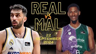 Real Madrid vs Unicaja Malaga  Super Cup Final Highlights  22 September 2024 [upl. by Moshell]