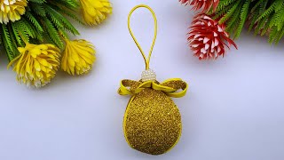 Easy Christmas Ornaments  Christmas Tree Hanging  Christmas Decoration Idea [upl. by Yesmar344]