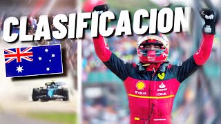 SAINZ EN PRIMERA LÍNEA Y ALONSO ROMPE  RESUMEN QUALY GP AUSTRALIA [upl. by Kristian]