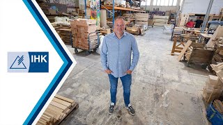 Vorgestellt Jürgen Henschel setzt Robotertechnik zur Holzbearbeitung ein [upl. by Cotsen]