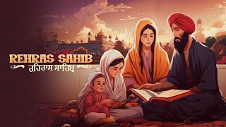 FAST Speed  Rehraas Sahib Paath  Read Along  Relaxing Soothing Speed  Bhai Harinder Singh JiNKJ [upl. by Ijies]