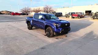 2024 Toyota Tacoma TRD Sport Blue Crush Metallic With Boulder Interior [upl. by Lien]