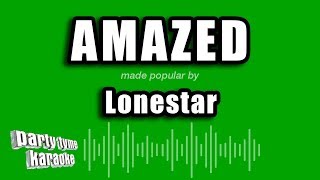 Lonestar  Amazed Karaoke Version [upl. by Zina114]