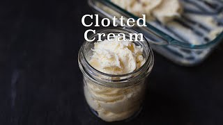 How to make Clotted Cream shorts [upl. by Bloomer598]