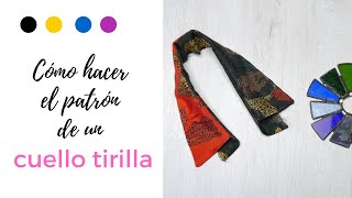 PATRÓN CUELLO TIRILLA [upl. by Aveer64]