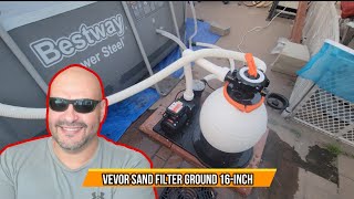 VEVOR Sand Filter Ground 16 inch [upl. by Thornburg]