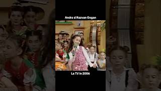 Andra si Razvan canta quotPoveste De Craciunquot in 2006 🔥  Andra Gogan Daily razvangogan [upl. by Anielram]