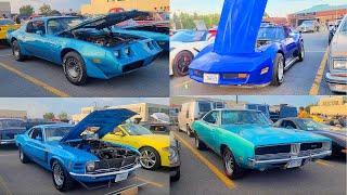 SO MANY BLUE CARS ENTIRE BLUE CAR SHOW [upl. by Nivlac355]