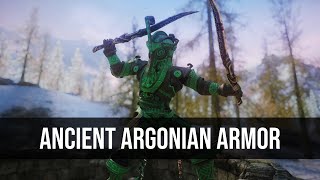 Skyrim Mod Ancient Argonian Armor [upl. by Eydie]