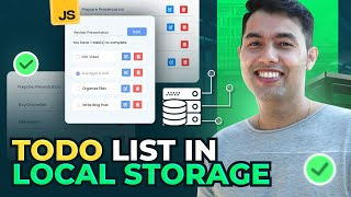 Building a Dynamic ToDo List in Local Storage in Hindi  JavaScript 2024🔥 [upl. by Johnny]