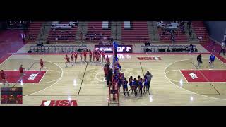 Barrington vs Hoffman Estates High School Girls Varsity Volleyball [upl. by Nylave336]