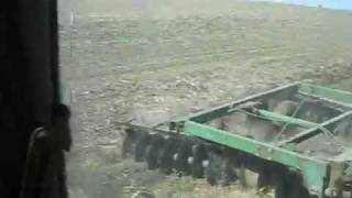 JD 4840 disking washouts [upl. by Cappella786]