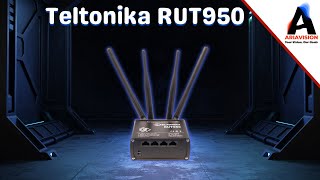 TELTONIKA RUT950 4G LTE Router [upl. by Ahsatniuq]