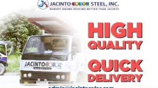 JACINTO COLOR STEEL ROOFING [upl. by Goggin]