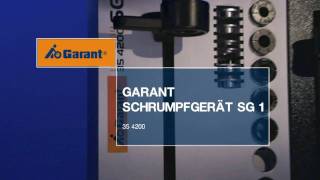 GARANT Schrumpfgerät SG1 [upl. by Gerfen675]