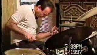 Worlds Fastest Drummer Champ Art Verdi Practicing [upl. by Pry]