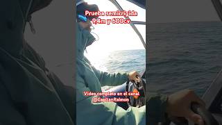 Semirrigida 94m y 600cv barcos pesca navegar fishing boating outboards nautica [upl. by Aicatsue]