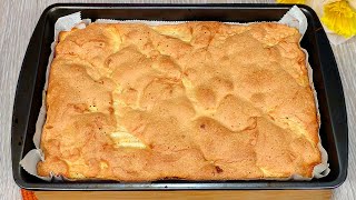 Kuchen in 15 Minuten Der berühmte Apfelkuchen der in ihrem Mund schmilzt Einfach und lecker [upl. by Bred]