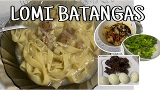 LOMI BATANGAS  Easy Recipe  COOK amp EAT [upl. by Euqinim531]