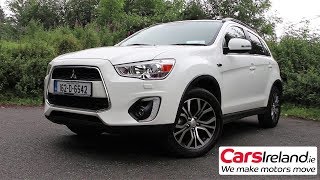 Mitsubishi ASX review  CarsIrelandie [upl. by Nnayr58]