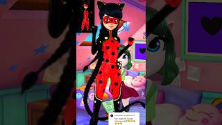 Bug Noir Miraculous Ladybug My Talking Angela 2 bugnoir miraculous ladybug miraculousladybug [upl. by Nnarual34]