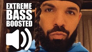 Drake ft Lil Baby quotWants and Needsquot BASS BOOSTED EXTREME🔊💯🔊 [upl. by Felise738]