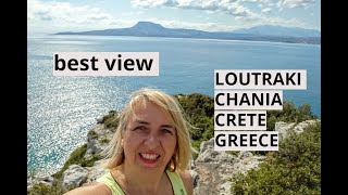 THE BEST VIEW in Crete  Greece 2021 [upl. by Sabina773]