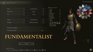 ELDEN RING  Convergence Mod Starter Class  Fundamentalist [upl. by Cathey556]