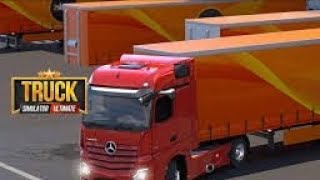 Mercedes benz 1851 4x2 tırımızla ZONGULDAK şehidine patates yükü götürüyoruz TRUCK similetür [upl. by Benco]