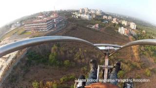 Flying over Manipal Institute of Technology [upl. by Aeslehc]