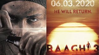 Tiger Shroff REVEALS The First Look Of Baaghi 3 [upl. by Gally832]