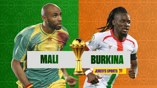 ROUND OF 16  AFCON 2023MALI VS BURKINA FASO 2ND HALFMATCHDAY LIVE [upl. by Nilok83]