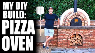 I BUILD A PIZZA OVEN WITH DIY SKILLS [upl. by Naek]