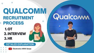 Qualcomm Recruitment Process  Detailed Explanation  onlinetest technicalinterview hr [upl. by Aerol]