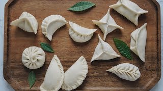 How to Fold Dumplings 10 folding ways [upl. by Ahter]