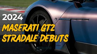 Maserati GT2 Stradale Debuts at The Quail │ The MC20’s More Extreme RoadReady Sibling [upl. by Einnos958]