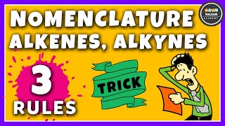 IUPAC Nomenclature of Alkenes and Alkynes [upl. by Akenihs]